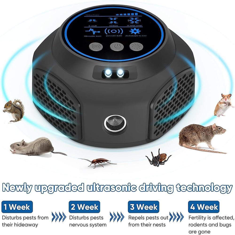 Smart Ultrasonic Mouse Repeller Indoor Pest Control Device 6