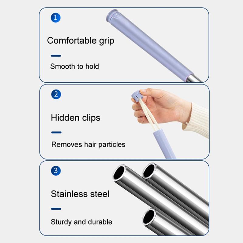 HandsFree Mini Mop With Automatic Cloth Change For Kitchen Bathroom MultiSurface Cleaning 11