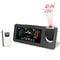 Projection Alarm Clock with Weather Forecast & Color Display