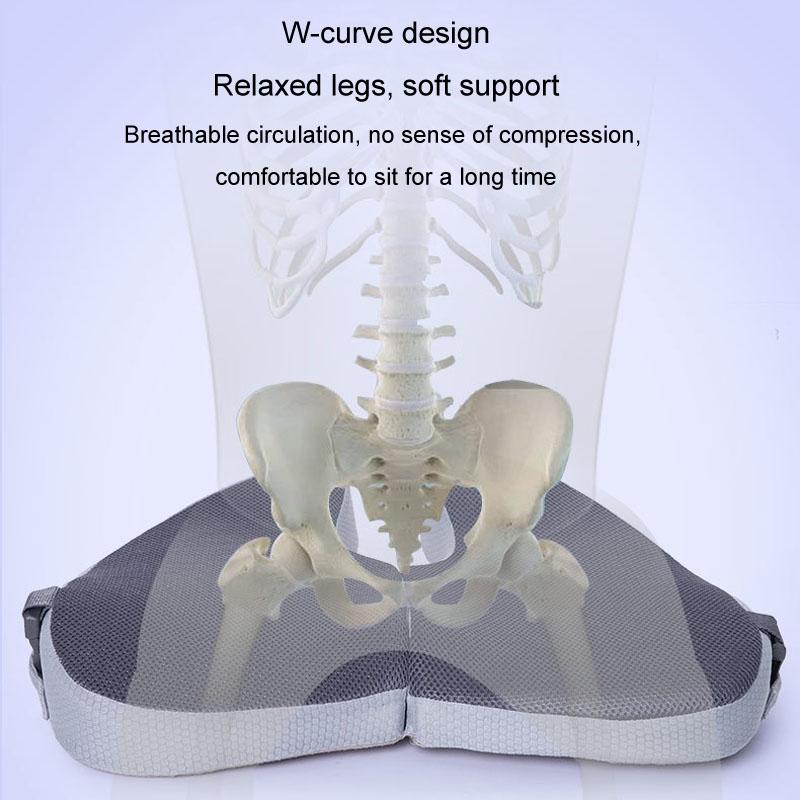 Memory Foam Seat Cushion For Office Chair Travel Support 6