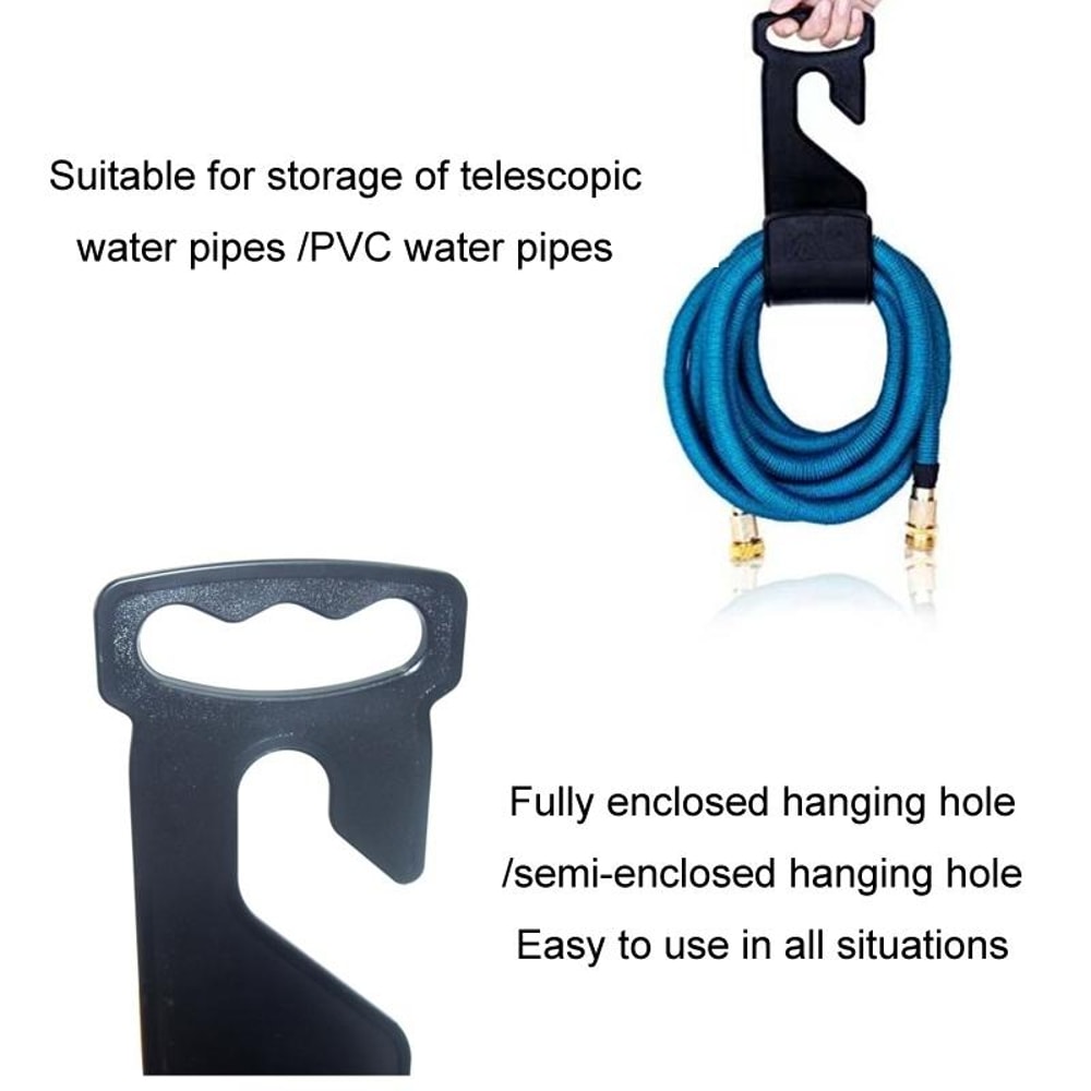 Telescopic Garden Hose Holder Hook for Tangle Free Outdoor Storage