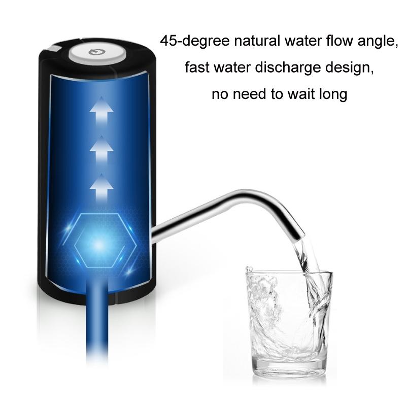 USB Rechargeable Electric Water Dispenser Pump For 5 Gallon Bottles 1