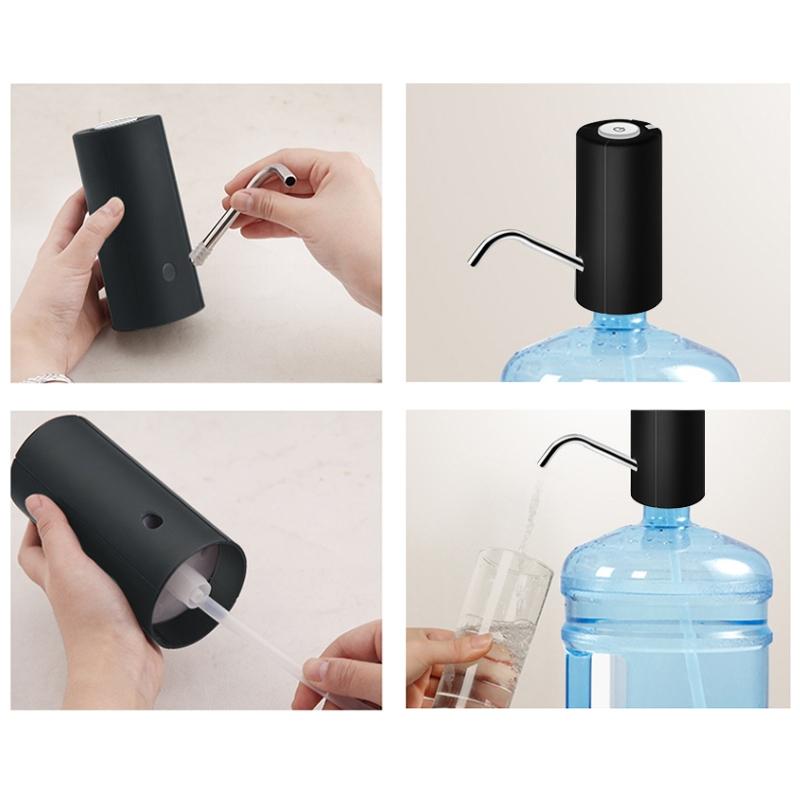 USB Rechargeable Electric Water Dispenser Pump For 5 Gallon Bottles 6