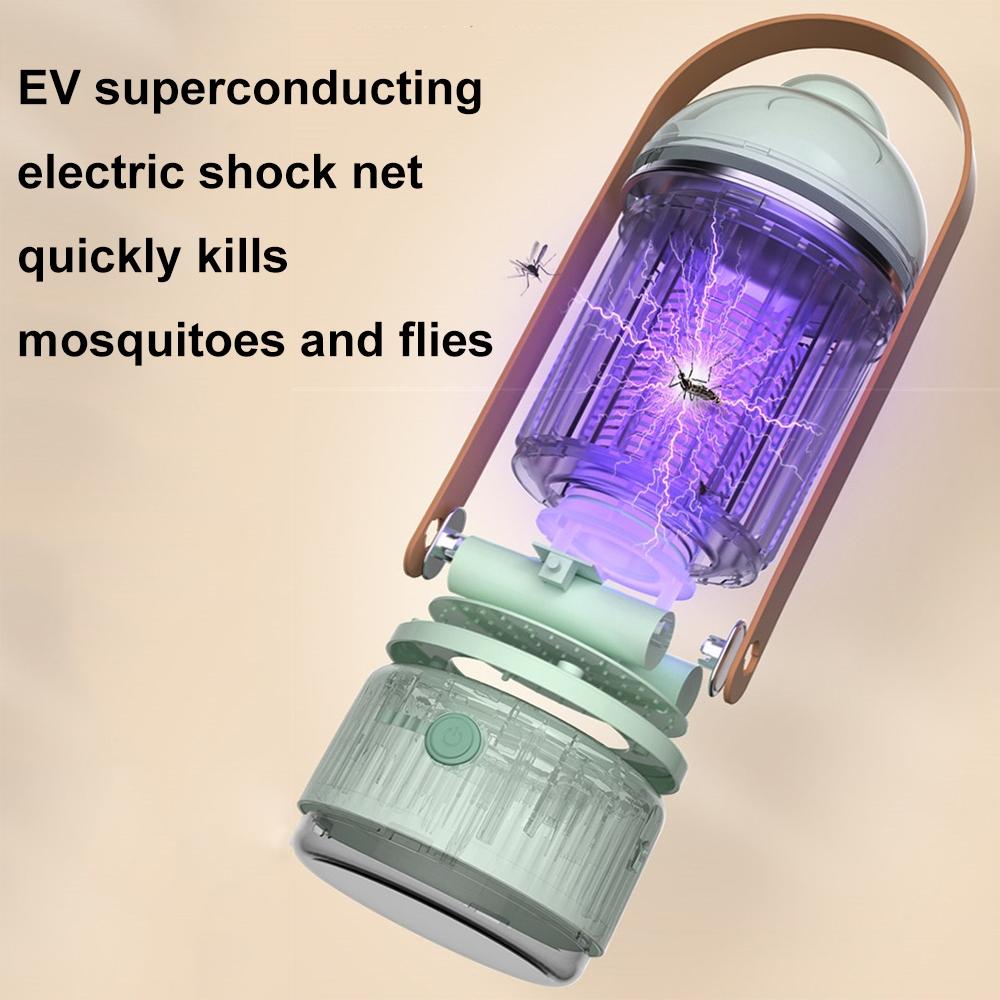 Mosquito Killer Lamp USB Rechargeable Bug Zapper Night Light 3