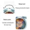 Kids Silent Twin Bell Alarm Clock For Bedroom Learning Bedside Wake Up 4