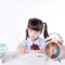 Kids Silent Twin Bell Alarm Clock For Bedroom Learning Bedside Wake Up 1