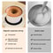 Magnetic Self Stirring Coffee Mixer Cup With Rechargeable Milk Frother 4