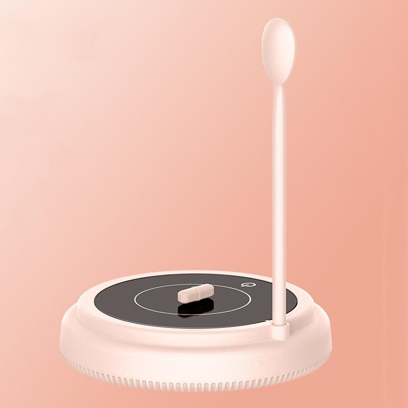 Magnetic Self Stirring Coffee Mixer Cup With Rechargeable Milk Frother 10