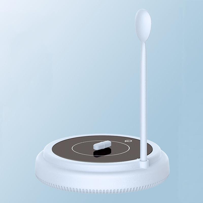 Magnetic Self Stirring Coffee Mixer Cup With Rechargeable Milk Frother 11