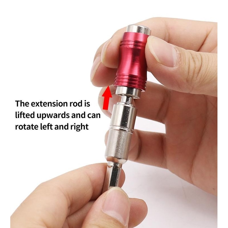 Magnetic Flexible Drill Bit Extension Rod With Quick Release Hex Shank 5