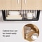 Under Shelf Organizer Metal Hanging Storage Rack for Kitchen Cabinets & Closets