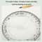 2PCS Multifunctional Drawing Ruler Set with Rotating Protractor and Geometric Drawing Templates