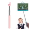 Retractable Teacher Pointer Stick with Extendable Finger for Classroom Reading & Presentations Random Color