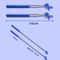 Retractable Teacher Pointer Stick with Extendable Finger for Classroom Reading & Presentations Random Color