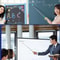 Retractable Teacher Pointer Stick with Extendable Finger for Classroom Reading & Presentations Random Color