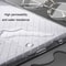 10 Pcs A4 Document Folder Waterproof Transparent File Organizer Bags with Secure Snap Closure