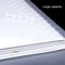 10 Pcs A4 Document Folder Waterproof Transparent File Organizer Bags with Secure Snap Closure