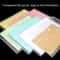 10 Pcs A4 Document Folder Waterproof Transparent File Organizer Bags with Secure Snap Closure