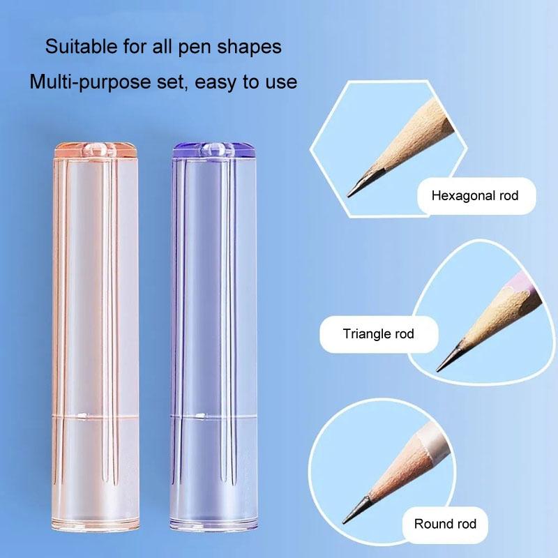 20PCS Pencil Tip Protectors Transparent Pen Caps for Pencils and Pens