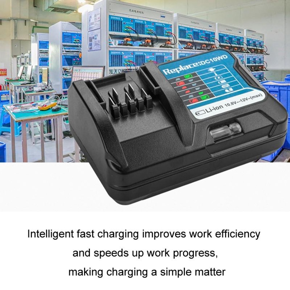 Makita Compatible 108V 12V Lithium Battery Charger With Smart LED Protection System 4