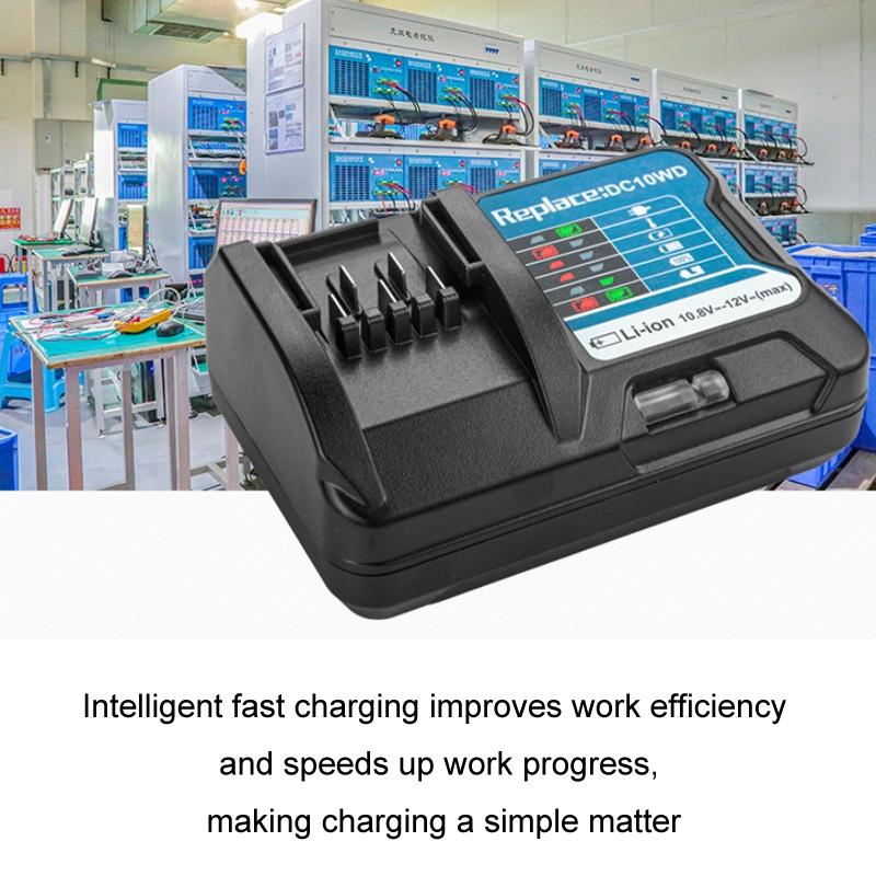 Makita Compatible 108V 12V Lithium Battery Charger With Smart LED Protection System 4