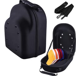 hat storage case eva hard shell cap organizer with shoulder strap