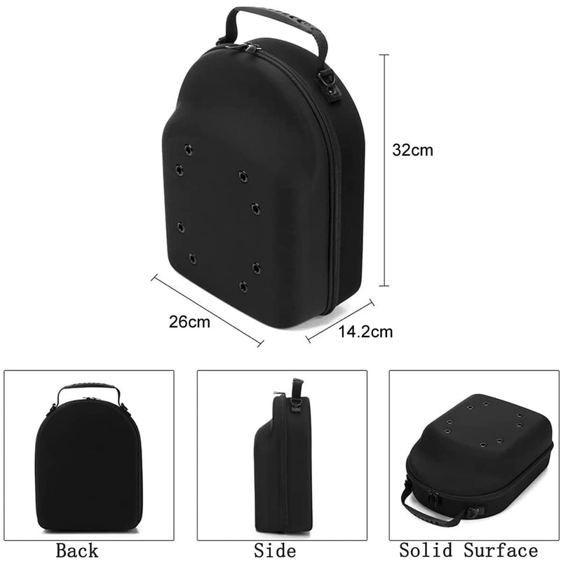 Hat Storage Case EVA Hard Shell Cap Organizer With Shoulder Strap 1