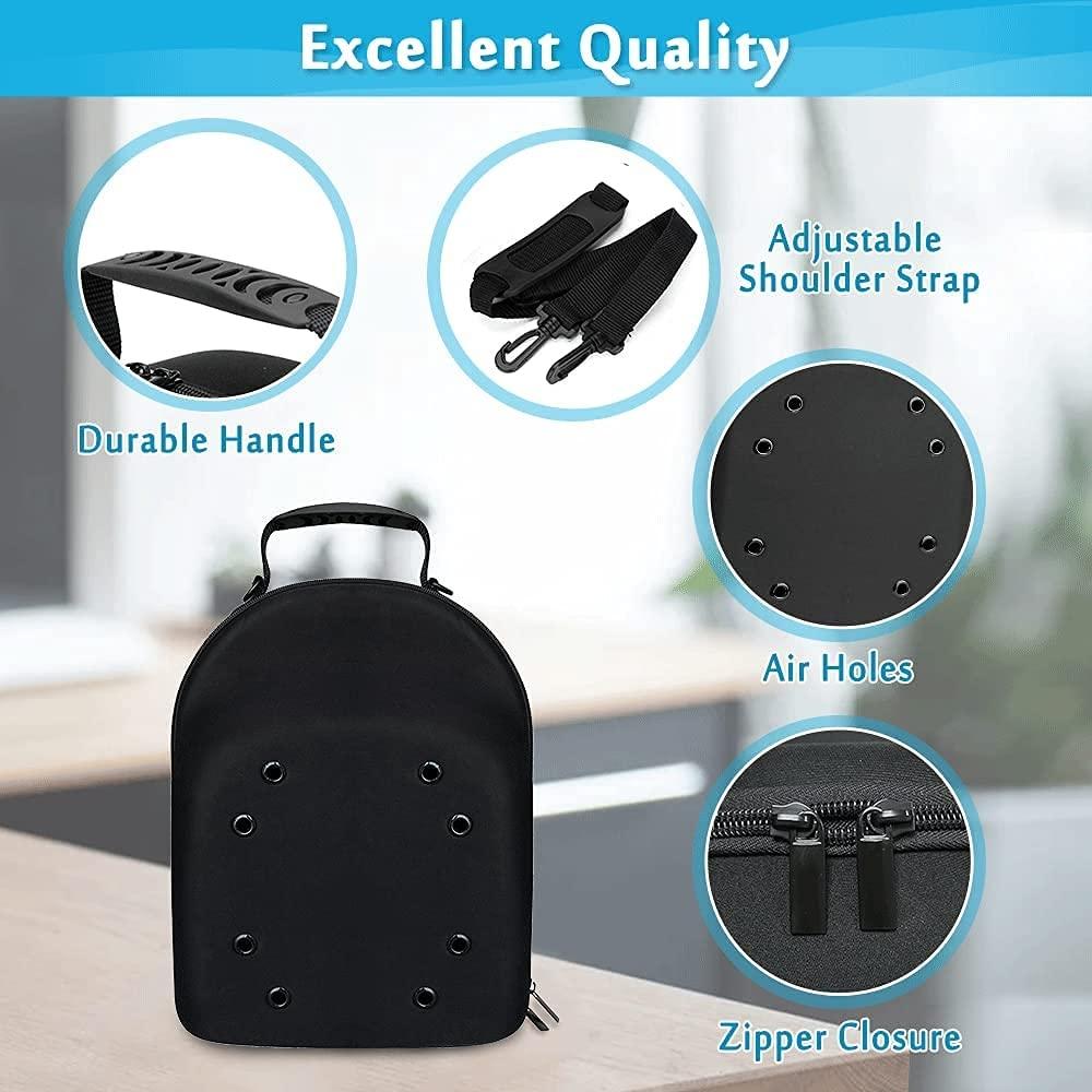 Hat Storage Case EVA Hard Shell Cap Organizer With Shoulder Strap 5