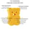 Cute Cartoon Baby Bath Sponge Soft Natural Wood Pulp Bath Scrubber For Sensitive Skin 6