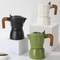 Dual Valve Moka Pot 100ml Portable Stovetop Espresso Maker For Outdoor Coffee Brewing 0