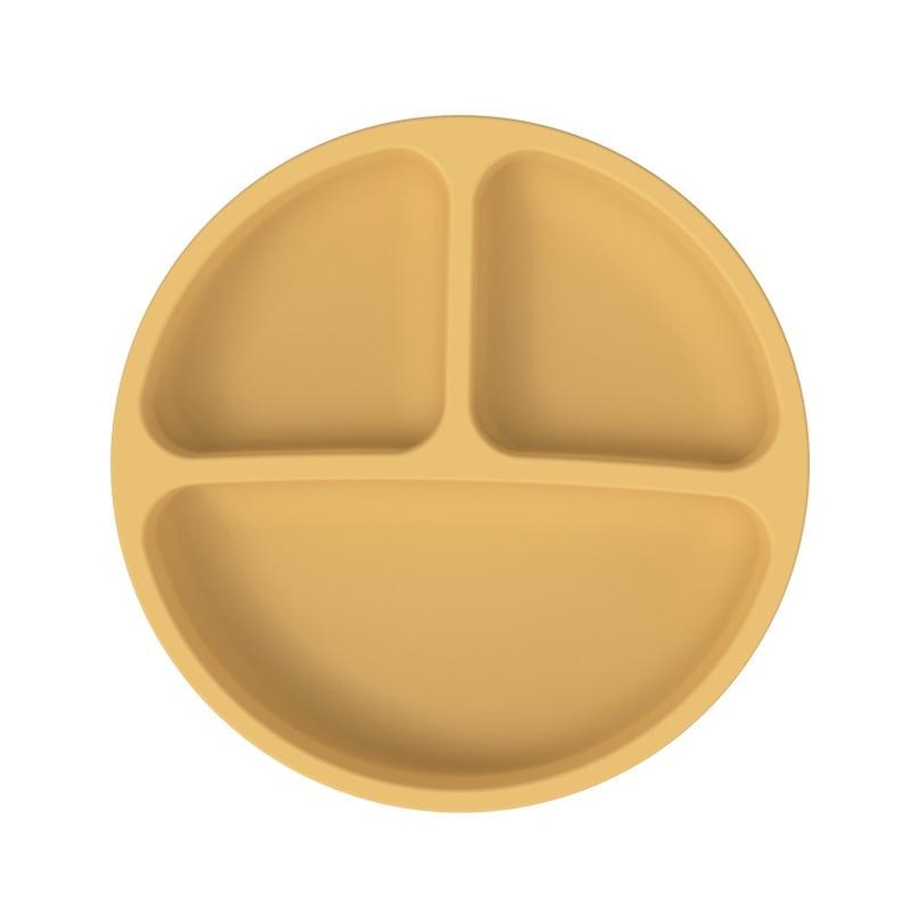 Baby Silicone Suction Plate With 3 Compartments For Toddlers And Self Feeding 10