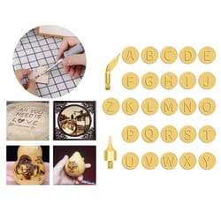 28 in 1 wood burning tips set for pyrography lettering, branding & diy craft engraving