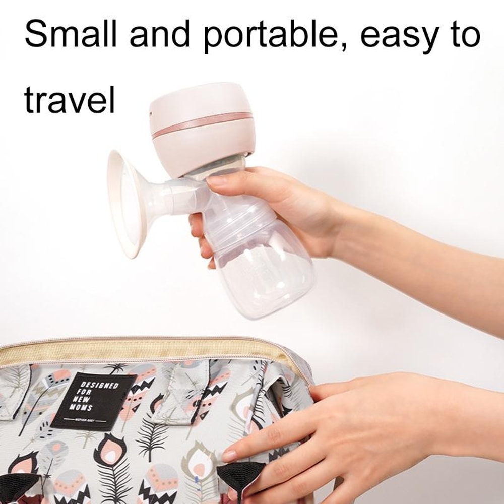 LED Breast Pump With Massage Mode And Silent Hands Free Milk Expression 3