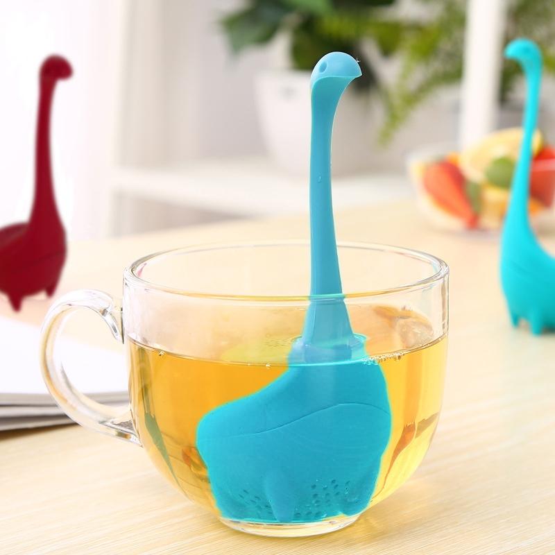 Nessie Dinosaur Tea Infuser For Loose Leaf Tea Heat Resistant Tea Strainer 5