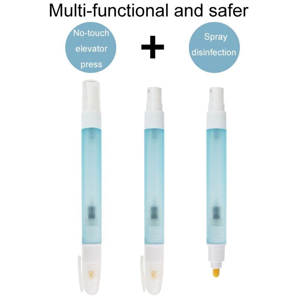 Portable Touchless Elevator Button Press Sanitizer Spray Pen 2