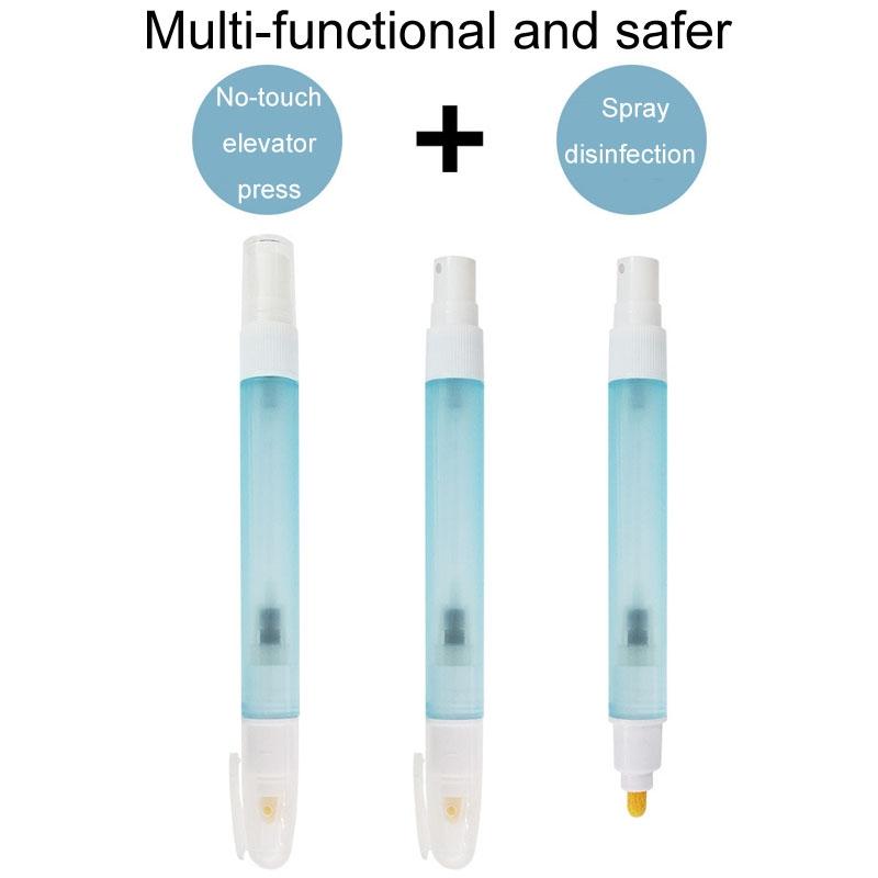 Portable Touchless Elevator Button Press Sanitizer Spray Pen 2