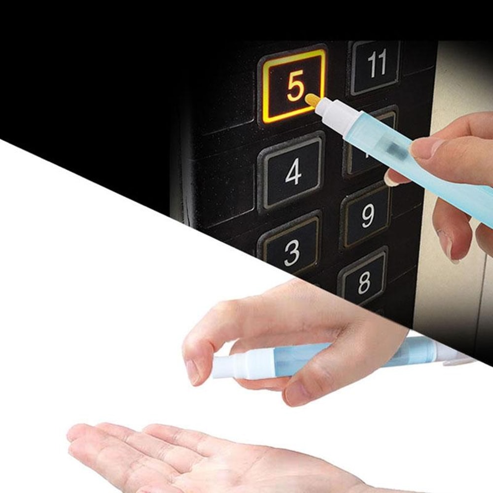 Portable Touchless Elevator Button Press Sanitizer Spray Pen 5