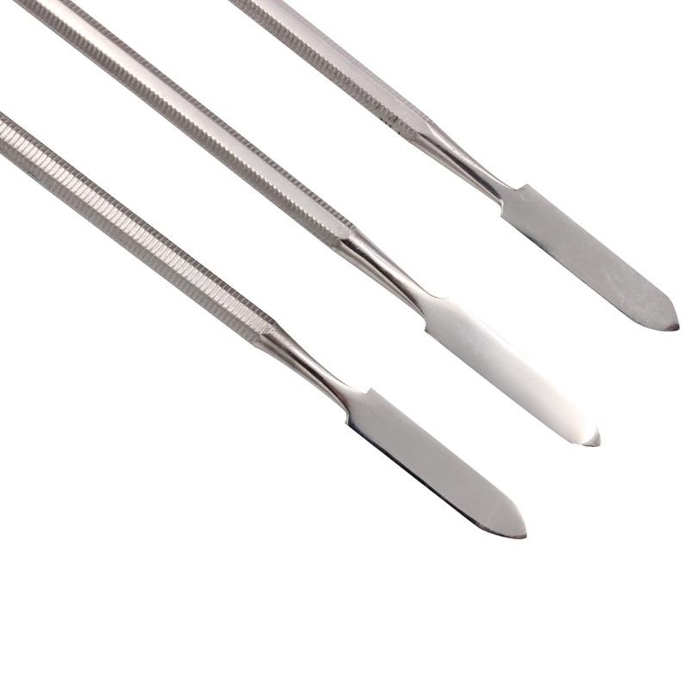 Professional Stainless Steel Dental Spatula Double Ended Cement Mixing Tool for Clinics & Labs