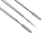 Professional Stainless Steel Dental Spatula Double Ended Cement Mixing Tool for Clinics & Labs