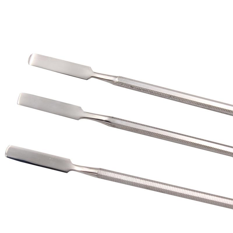 Professional Stainless Steel Dental Spatula Double Ended Cement Mixing Tool for Clinics & Labs
