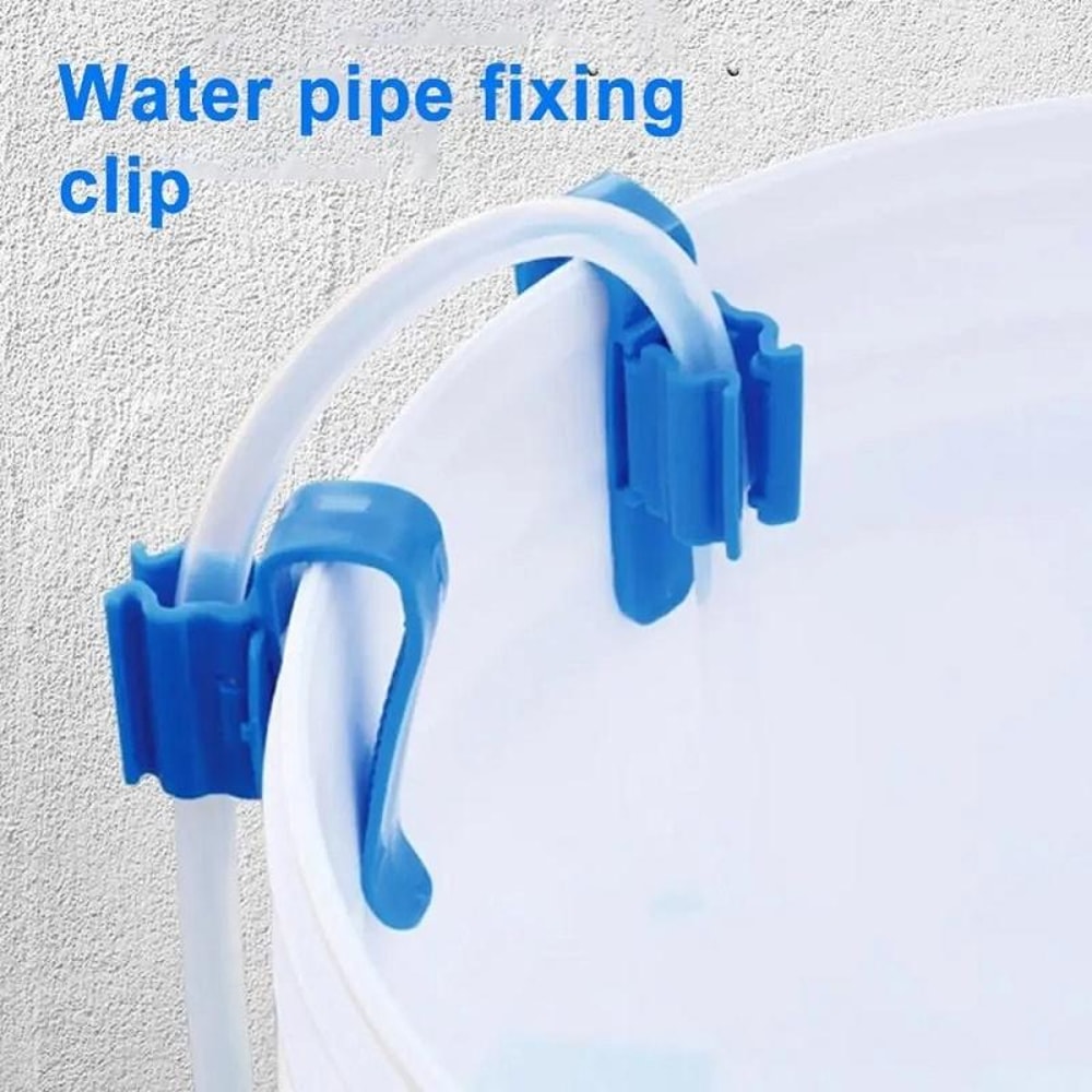 Aquarium Water Pipe Holder Clips for Fish Tank Hose Control 5PCS
