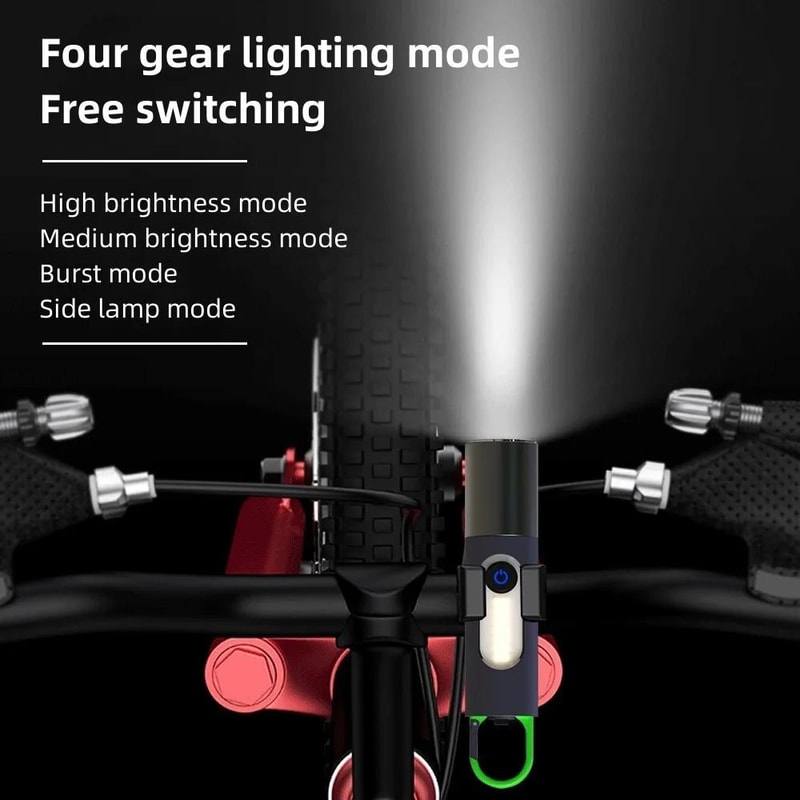 Rechargeable Flashlight With Zoom Focus IP55 Waterproof Tactical Torch 10