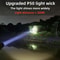 Rechargeable Flashlight With Zoom Focus IP55 Waterproof Tactical Torch 11
