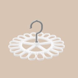 360 rotating sock hanger with 20 clips space saving laundry drying rack