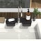 Silicone Drainage Mat With Faucet Basket Kitchen Bath Organizer 0