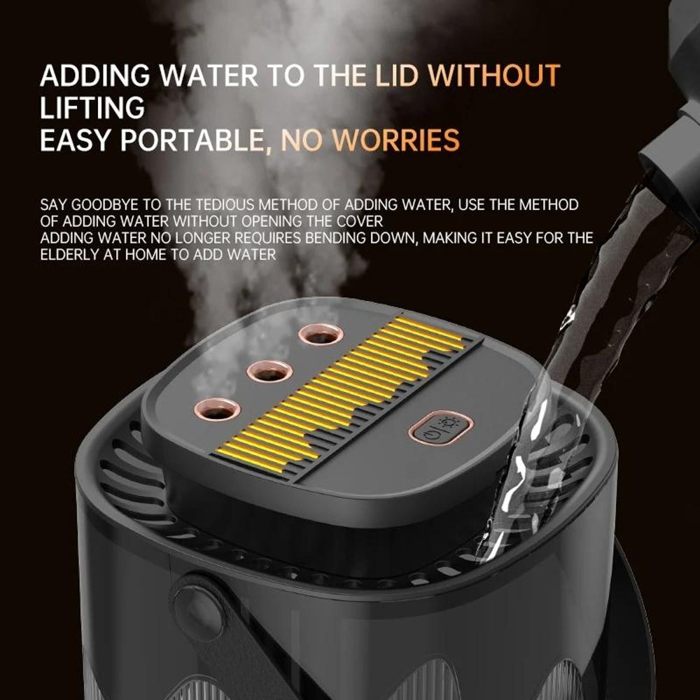 3L Smart Spray Humidifier With Night Light Ultrasonic Home Comfort 4