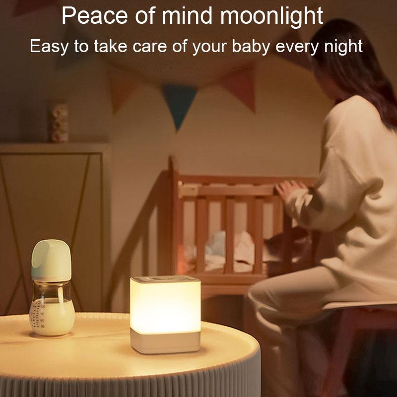 Portable LED Bedside Night Light With Warm Ambiance And Touch Control 5
