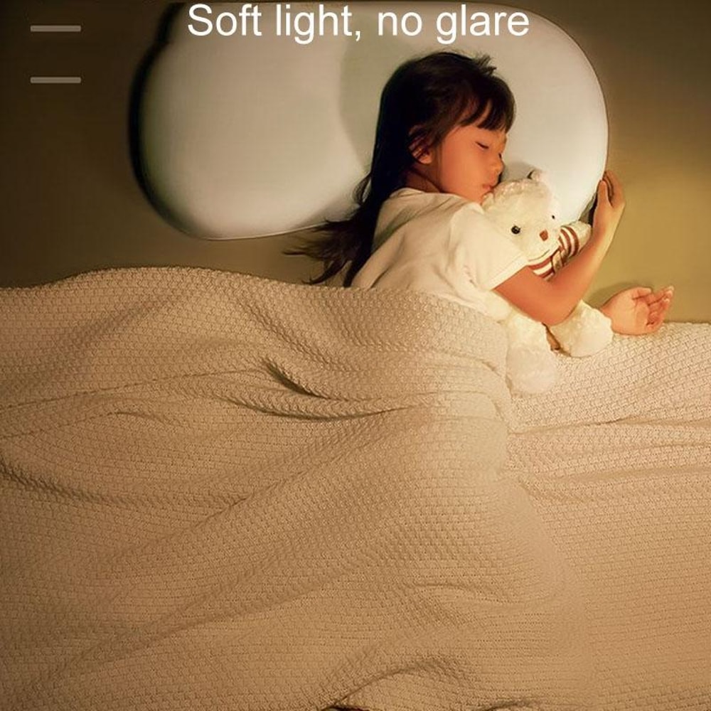Portable LED Bedside Night Light With Warm Ambiance And Touch Control 6