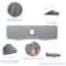 Premium Silicone Faucet AntiSplash Drain Mat Keep Counters Dry 2
