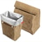 Premium Waterproof Aluminum Foil Ice Bag, Reusable Lunch & Outdoor Cooler